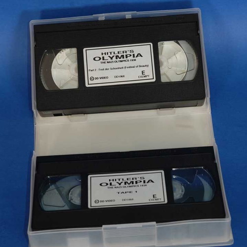Olympia Nazi Olympics 1936 VHS tape used