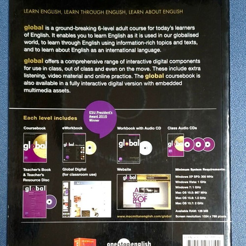 Global Advanced Teacher's Book new with Teacher's Resource Disc