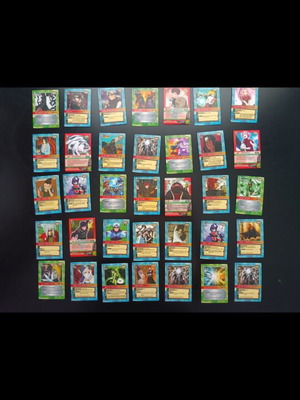 Naruto cards pack of 35 used, very good condition