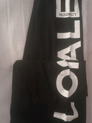 Lonsdale cotton leggings new, size 38 M, black