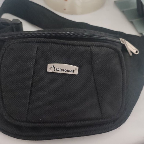 Diplomat waist bag black, like new