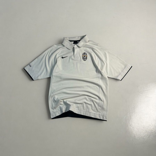 Nike Vintage Y2K Juventus FC Polo Shirt used, 2006 pre match