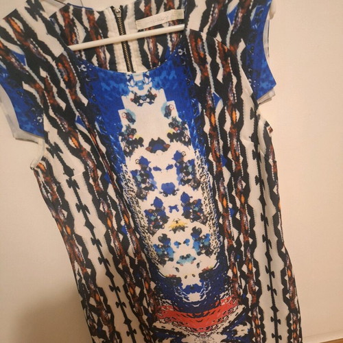 See U Soon multicolor dress small like new, comfortable