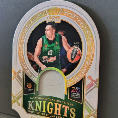 Panini Crown Royale EuroLeague Basketball Kostas Sloukas Knights 17/25 new