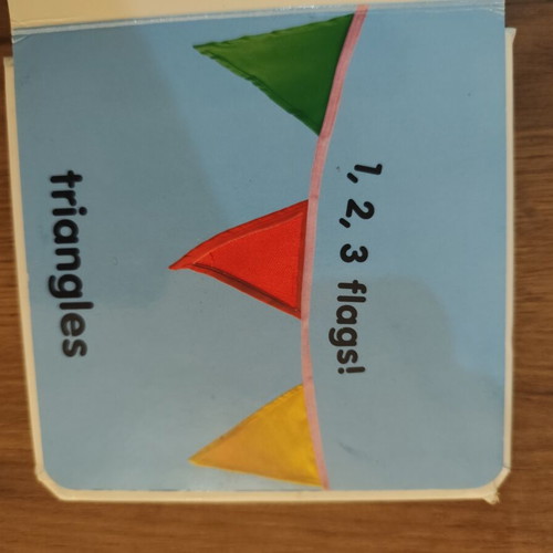 Colours and Shapes children's book in English
