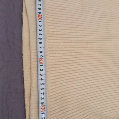Zara sleeveless turtleneck sweater, beige, size M