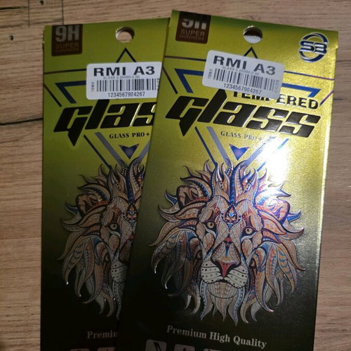 Tempered Glass for Redmi A3 and Compatible Models, New, Pack of 2