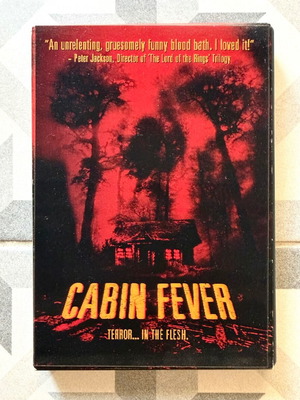 Cabin Fever DVD σαν καινούργιο, τρόμου με αγγλικούς υπότιτλους