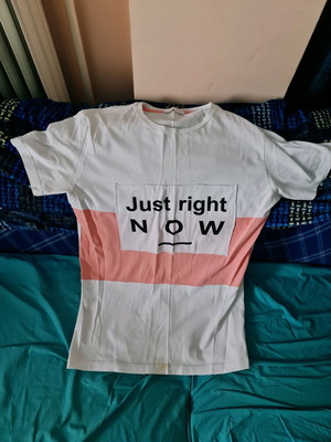 T-shirt άσπρο μέγεθος L καινούργιο
