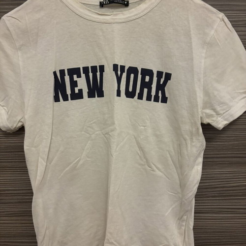 Zara white t-shirt like new