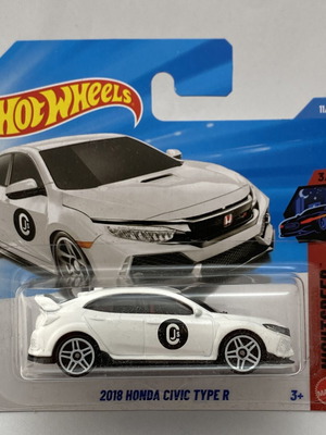 2018 Honda Civic Type R white Hot Wheels Nightspeed toy car