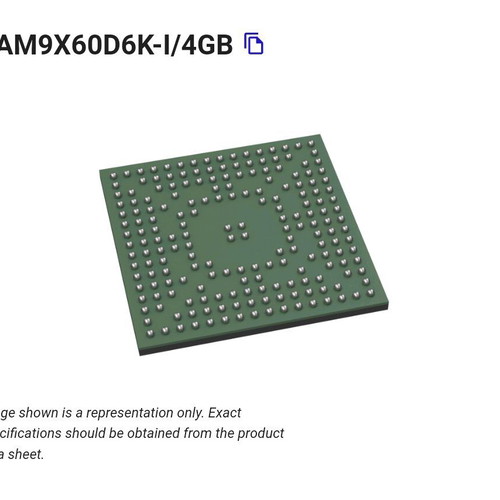 SAM9X60D6K-I/4GB new, pack of 2 pieces