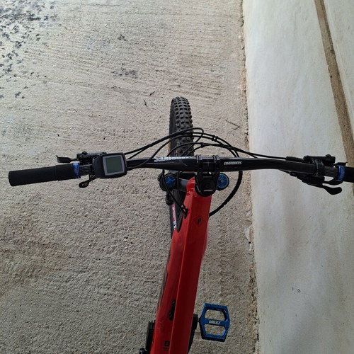KTM Macina 291 Mountain Bike used, 27 inch, disc brakes, red