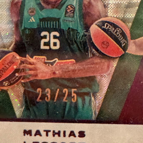 Panathinaikos The King’s Court collectible card 23/25 Panini Crown Royale 2023-24