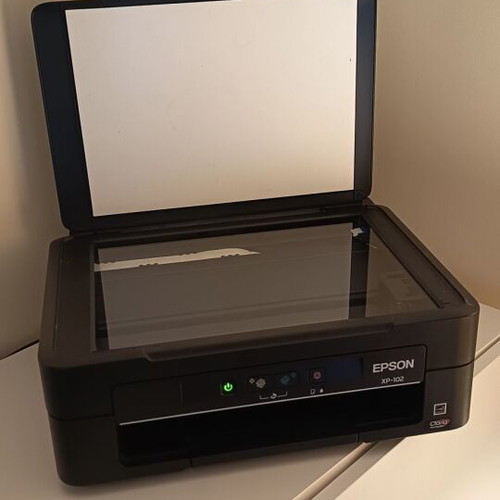 Epson XP-102 printer used with free ink cartridges