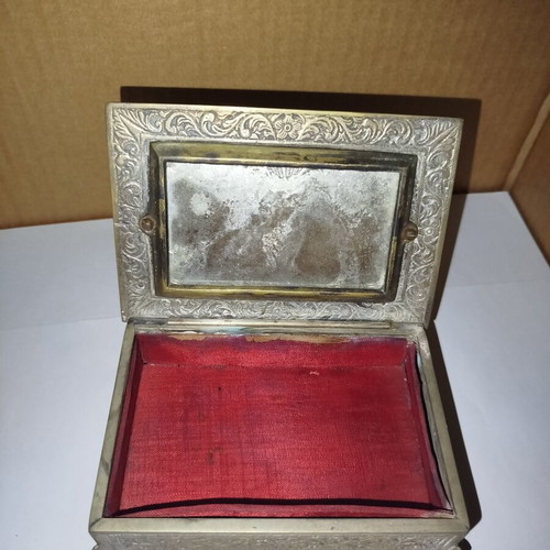Vintage Vanity Set 4 Pieces with Byzantine Double-Headed Eagle, like new
