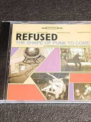 Refused The Shape Of Punk To Come CD used, punk album 1998