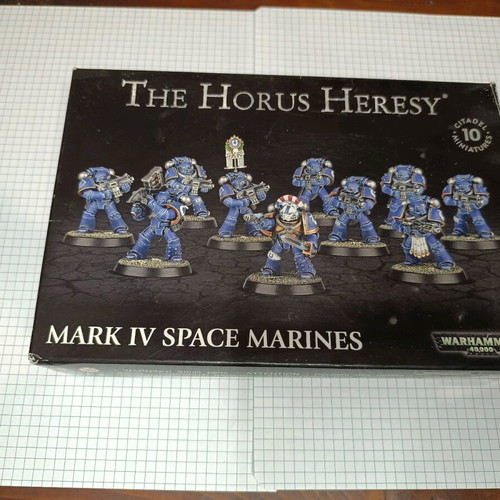 Mark IV Space Marines new