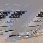  William Lawson's scotch whisky 2 παλιά διαφημιστικά ποτήρια