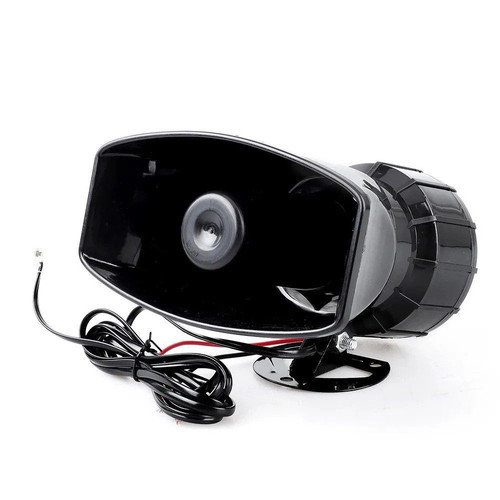 Police horn microphone 100W new, megaphone with siren sounds