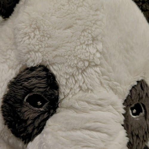 Large plush panda toy, soft and fluffy