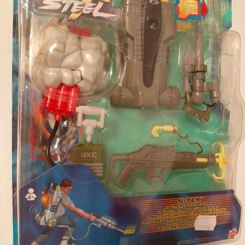 Max Steel N-Tek Emergency Gear vintage 2000 Mattel new sealed