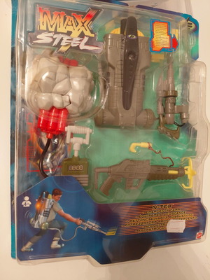 Max Steel N-Tek Emergency Gear vintage 2000 Mattel καινούργιο σφραγισμένο