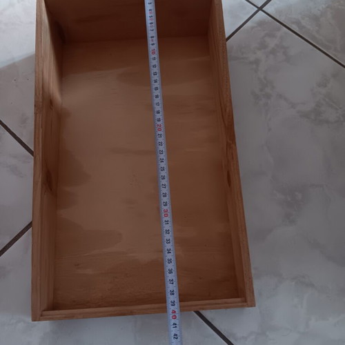 Wooden boxes, set of 4