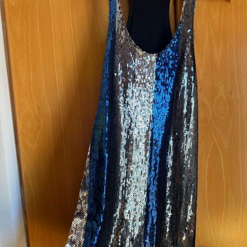 Paranoia sequin blouse or dress like new, small-medium