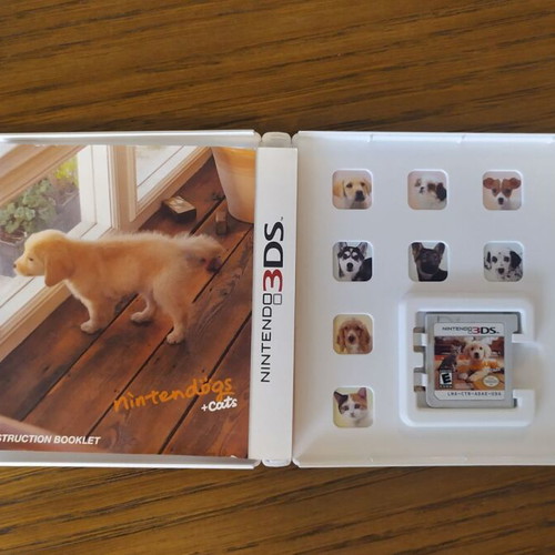 Nintendogs+cats game for Nintendo 3DS like new (USA Region)