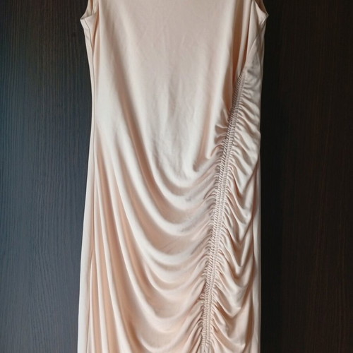 Zara women's dress new, beige, size L