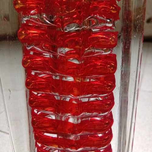 Murano vase 26.5/8 cm like new