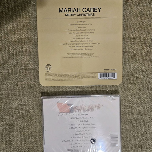 Mariah Carey Merry Christmas CD new, rare Australian edition