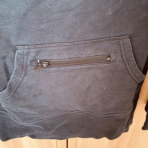 Benetton black cotton sweatshirt used, size M