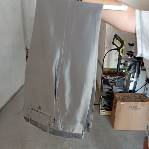 Aslanis wedding suit silver, like new, size XL