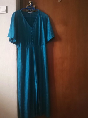 Zara women's dress new, green, size L