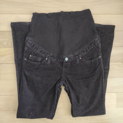 Maternity corduroy H&M like new, brown, size L