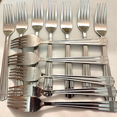 Elegant Lines cutlery set 52 pieces vintage stainless steel