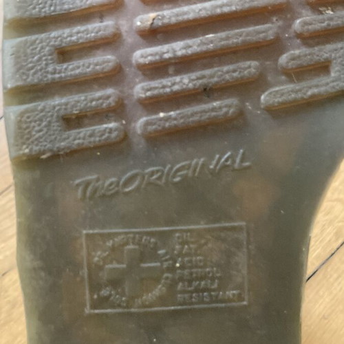 Doc Martens 1919 boots with metal toe used, size 36, black