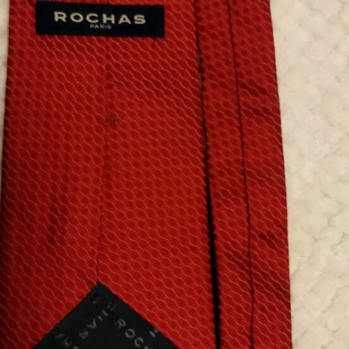 Μεταξωτή γραβάτα Rochet κόκκινη σαν καινούργιο