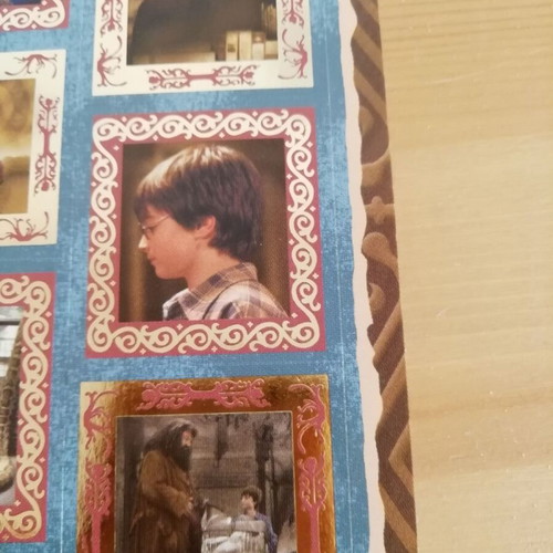 Harry Potter Collectible Stickers used, vintage 2001 Warner Bros