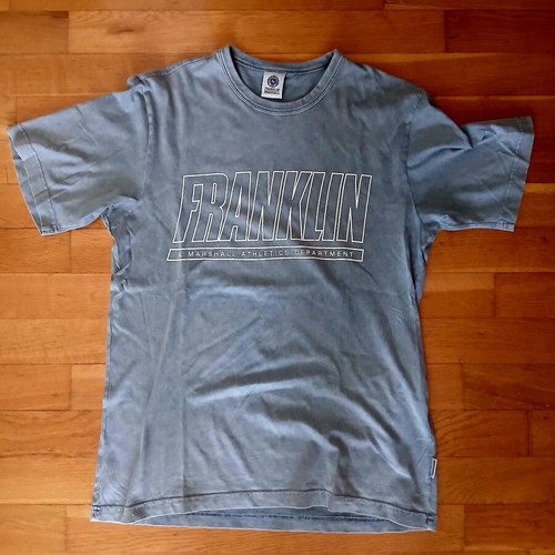 Franklin & Marshall T-shirt, blue shade, size M