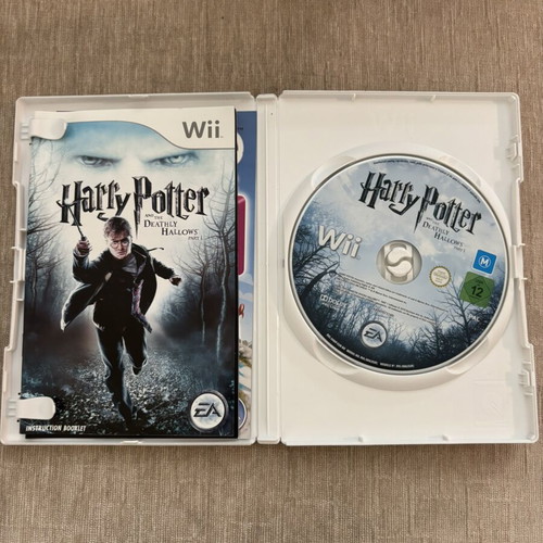 Harry Potter Deathly Hallows Part 1 Nintendo Wii game used, English full