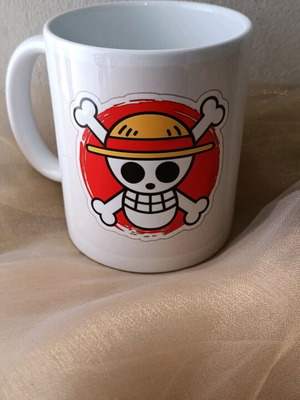 One Piece mug new with the flag