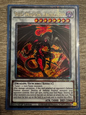 Red Dragon Archfiend YuGiOh σε τέλεια κατάσταση