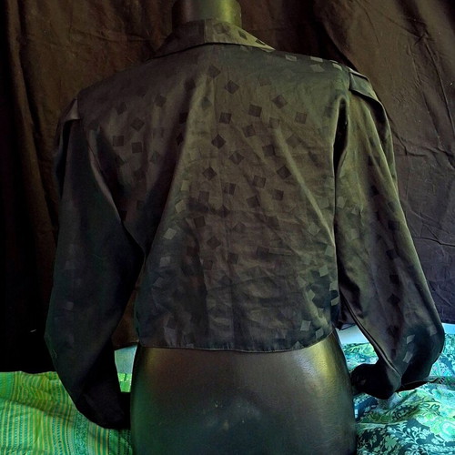 Vintage Cropped Bolero Jacket 80s black, like new