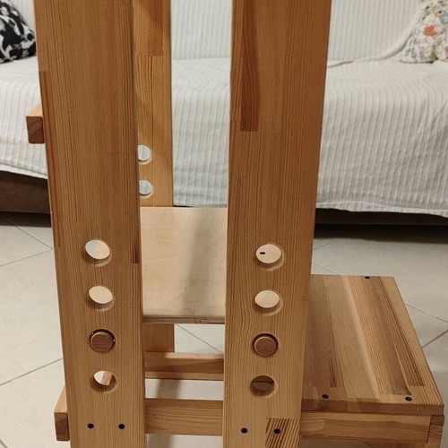 Montessori Matzik MAV Learning Tower, natural wood