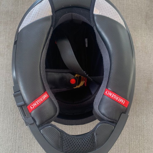 HJC RPHA 70 Carbon motorcycle helmet, size L, black/carbon