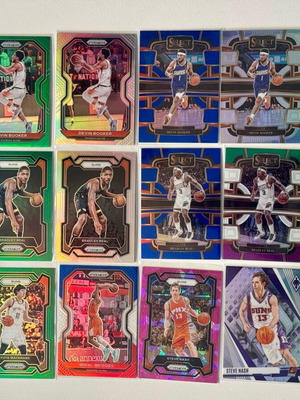 Panini Basketball Pheonix Suns Parallel Prizm 17 κάρτες καινούργιες 2023-24