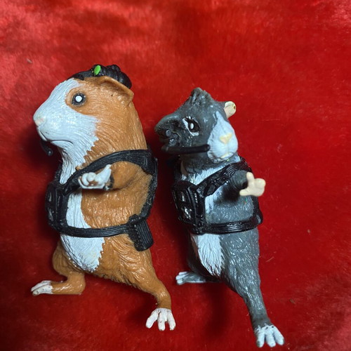 G Force Disney figures, both together, like new